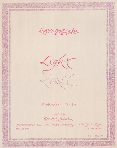 La Monte Young, Marian Zazeela – Light, 1978 – Soundohm