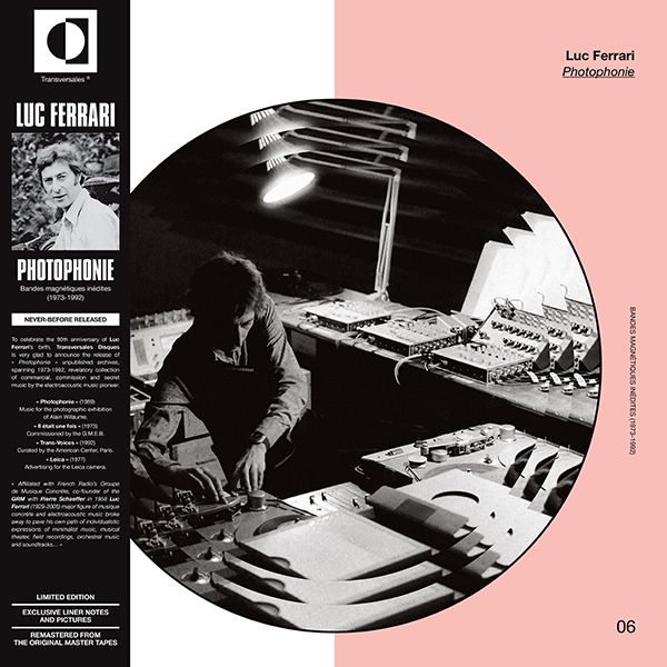 Luc Ferrari – Photophonie (LP) – Soundohm