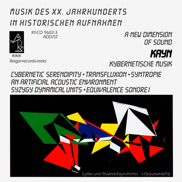 Roland Kayn – Kybernetische Musik III (2CD) – Soundohm