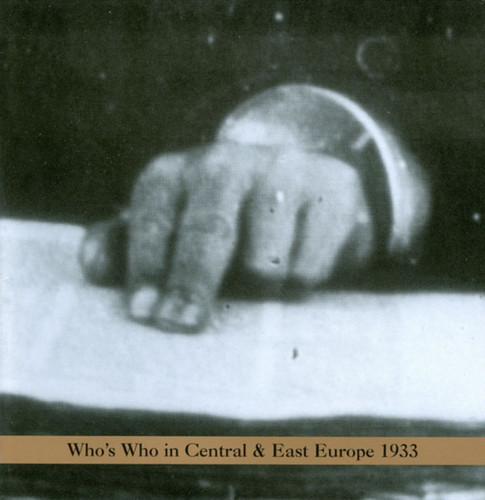 Arnold Dreyblatt – Who's Who In Central & East Europe 1933 – Soundohm