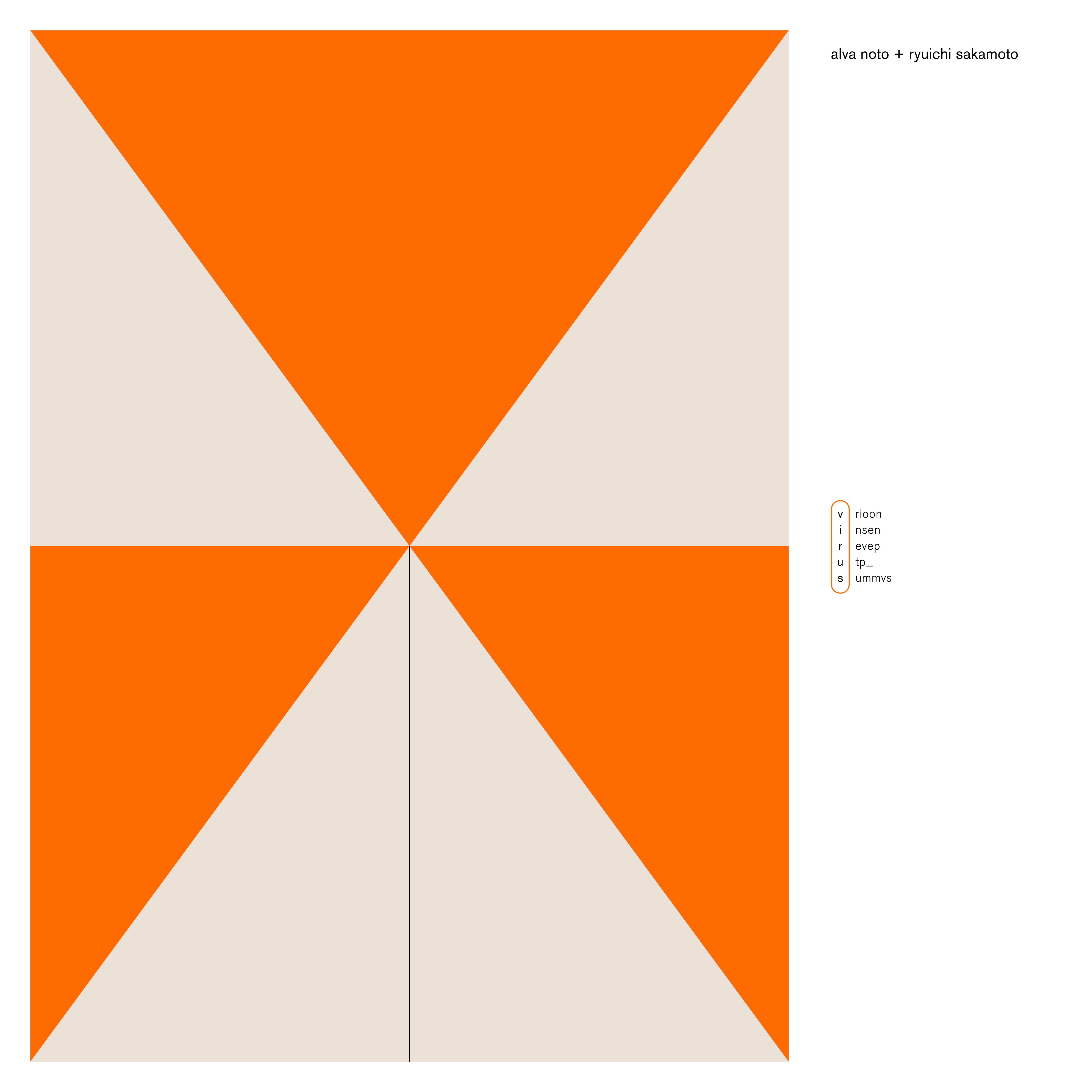 Alva Noto, Ryuichi Sakamoto – Design Slipcase (for Vinyl 